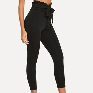 Paperbag Belted Pants